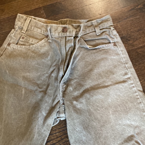 Vintage 90s rare brown wash 550 Levi’s 33x32 - Picture 4 of 8